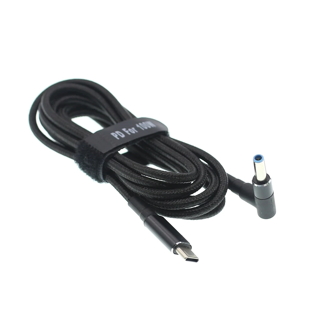 USB C Type-C до 4 5*3 0 мм PD кабель питания для адаптера HP Envy 100 Вт 19 5 в | Компьютеры и офис