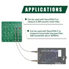 Печатная плата DIY модуль RF демо комплект NanoVNA RF тестер плата фильтра аттенюатор для векторного сетевого анализатора NanoVNA-F