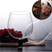 creative crystal direct drinking red wine glass of wine bar tools wine stopper it turns swig cup bottle of wine into glasses