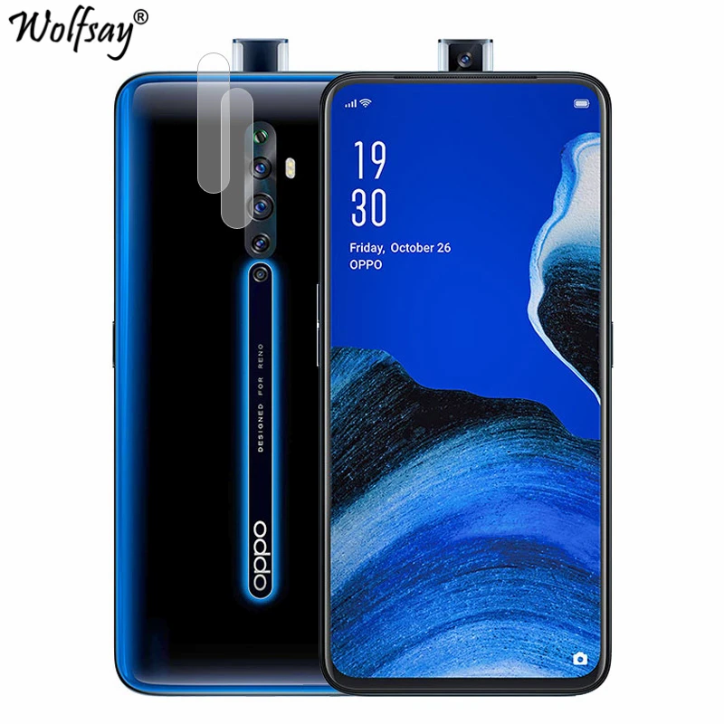 Закаленное стекло для задней камеры OPPO Reno2 Z 2 шт. Защита экрана объектива F полная