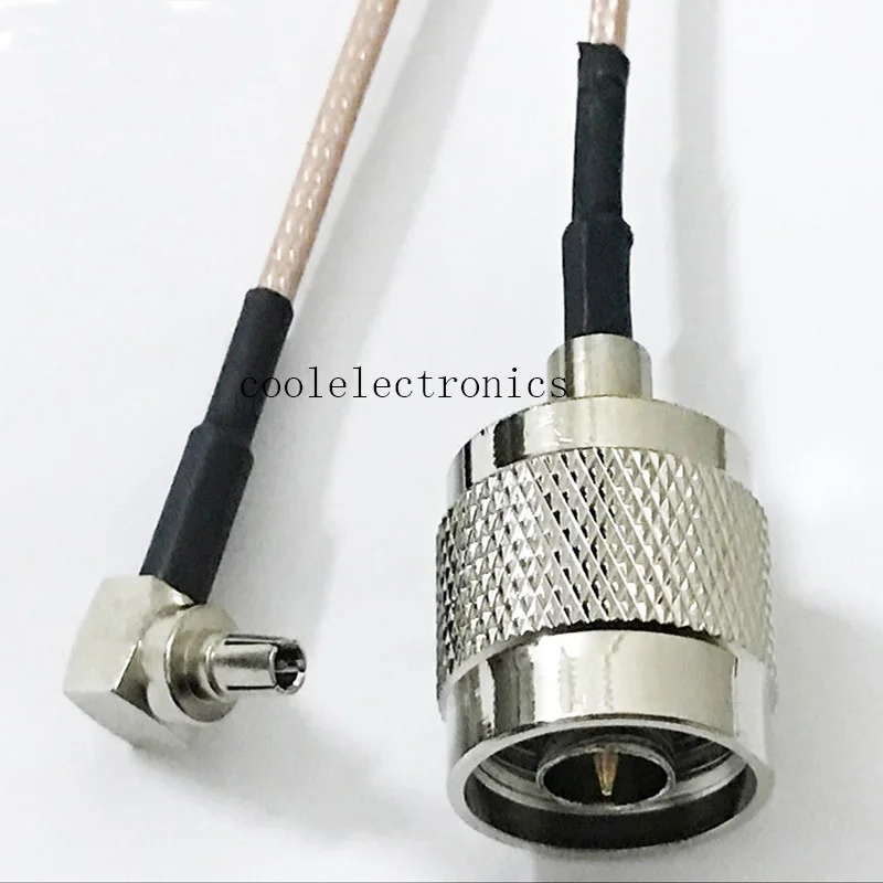CRC9 штекер 90 градусов к N папа 50ohm RG316 коаксиальный с низкой потерей Перемычка RF
