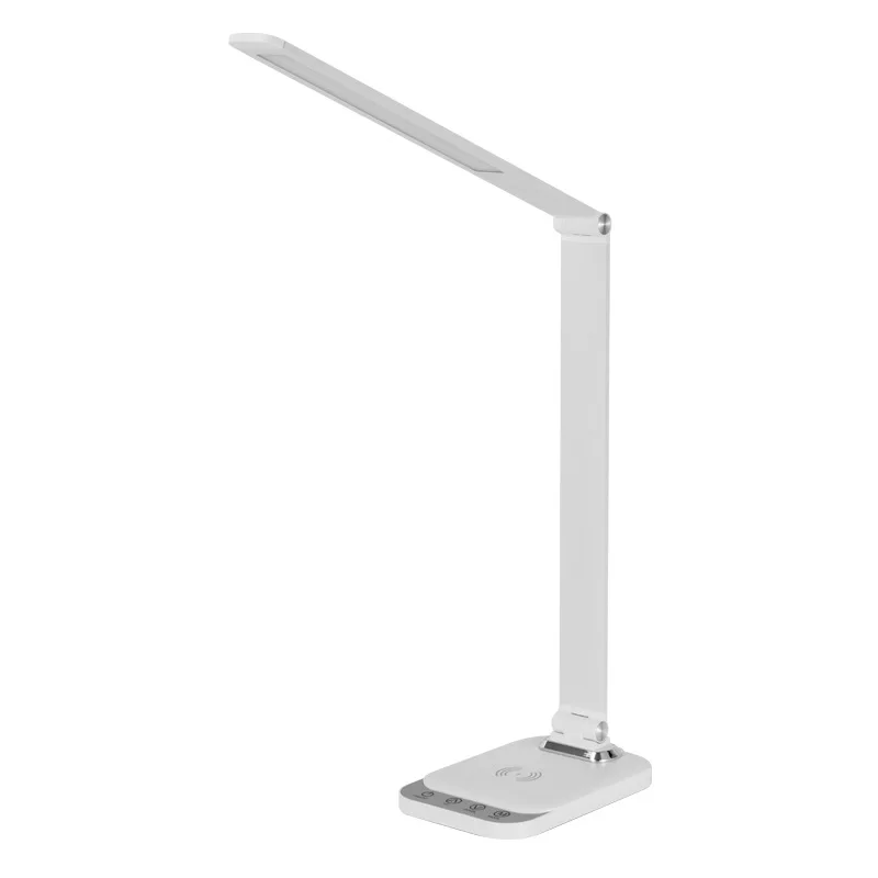 

Портативная умная Настольная лампа с беспроводной зарядкой, складной светодиодный сенсорный светильник для чтения