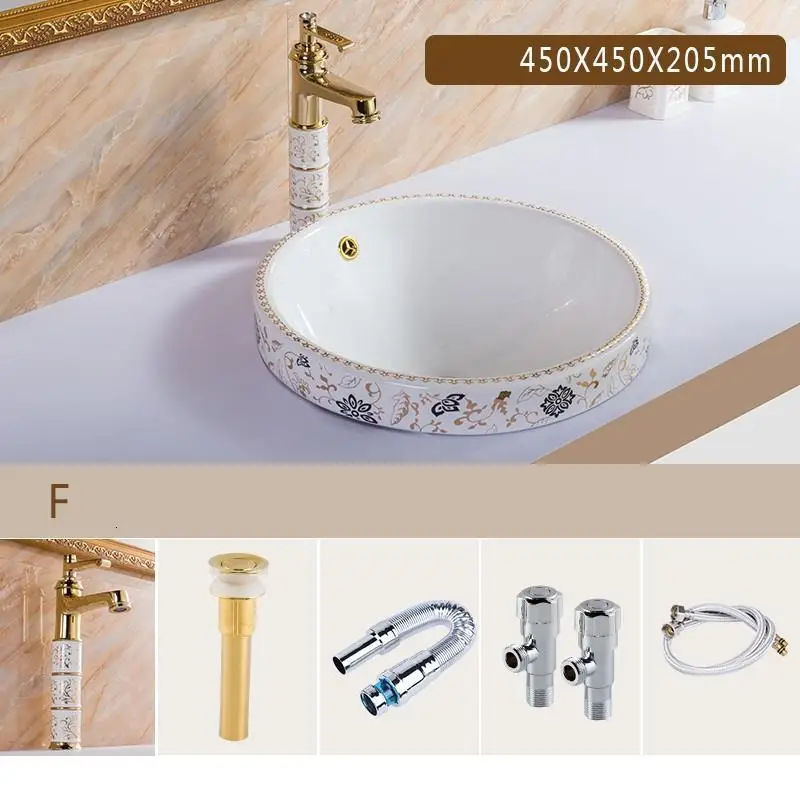 Number 14 Bagno Lavatorio Wasbak чаша Fregadero Umywalka Lavabo Sobre Encimera Evier De Pia Ванная Комната Раковина Куба Banheiro умывальник - Цвет: Number 14