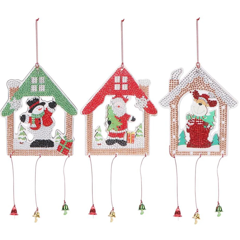 

Diamond Painting Wreath with LED Light Diamond Embroidery Kit Special Shaped Drill DIY Cross Stitch Christmas Home Wall Decor