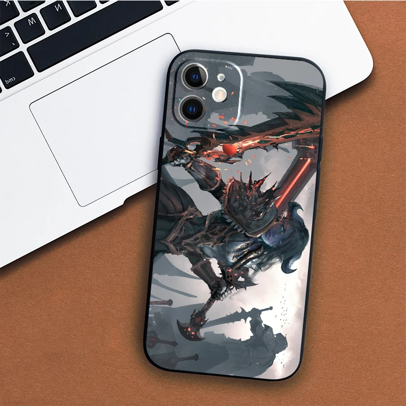 

NOHON design Ghost knife for iphone 13 Pro Liquid Silicone SE 2020 phone case xr 8plus xs max 7 6s 11 12 mini back cover