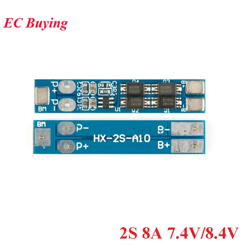 2S 3S 4S 18650 Защитная плата литий ионного аккумулятора модуль зарядного устройства