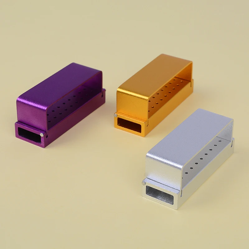 Алюминиевый стоматологический Бур Burs держатель Блок для стоматологической