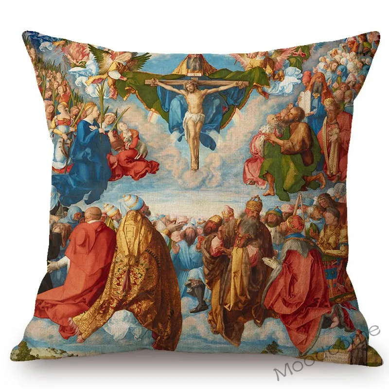 Чехол для подушки немецкий художник Альбрехт Дюрер картина маслом библейская