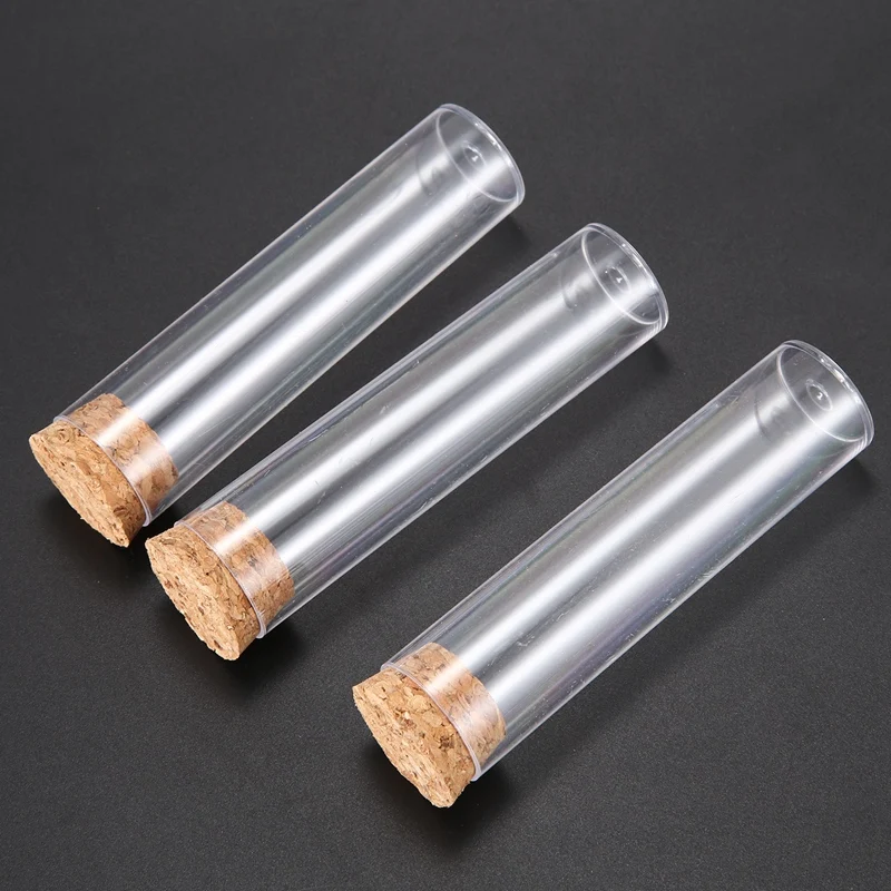 50 шт./упак. 25X95mm плоское дно Чай Пластик Тесты трубка Drosophila флаконы культуры с