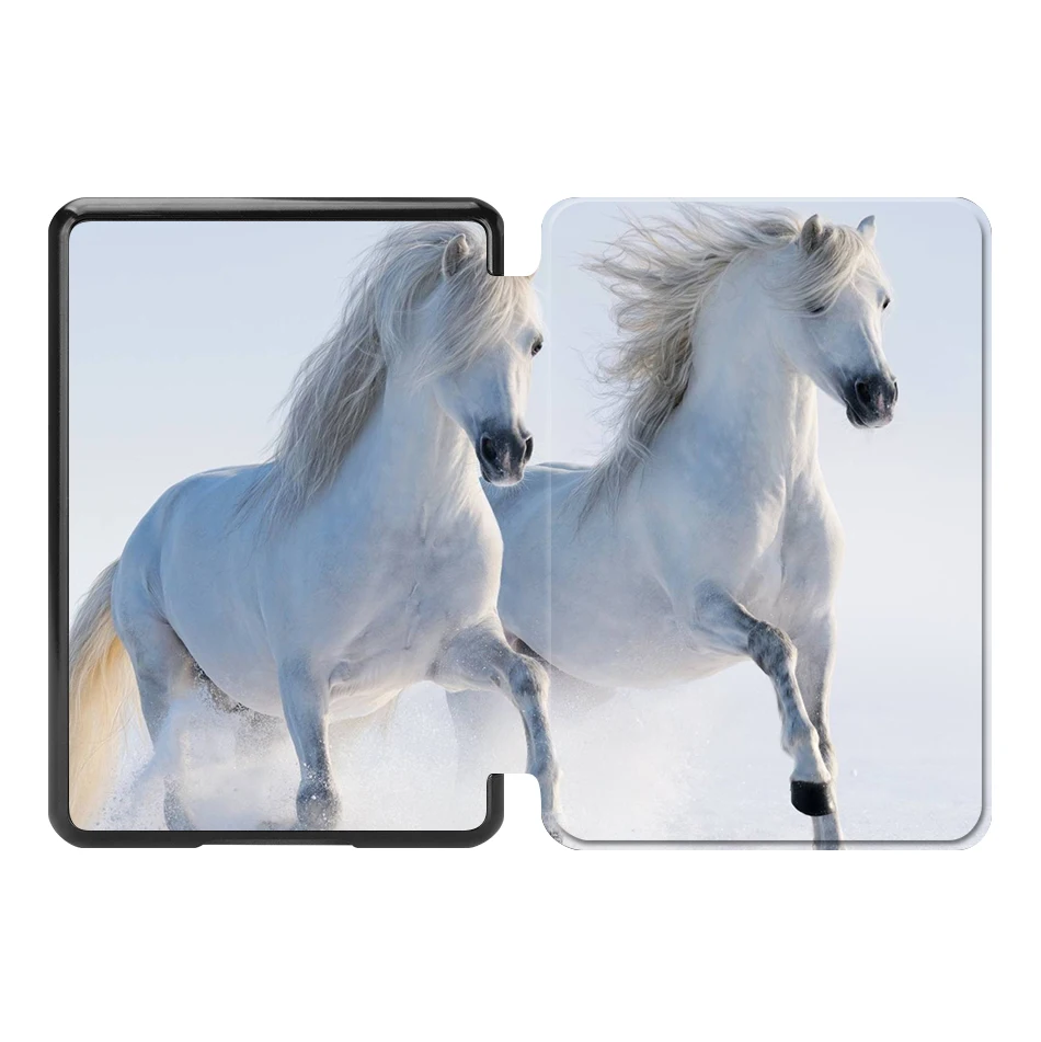 MTT Тонкий чехол из искусственной кожи для Amazon Kindle Paperwhite 4 funda Smart Cover для нового Kindle Paperwhite 4 10th Generation Shell - Цвет: AM05