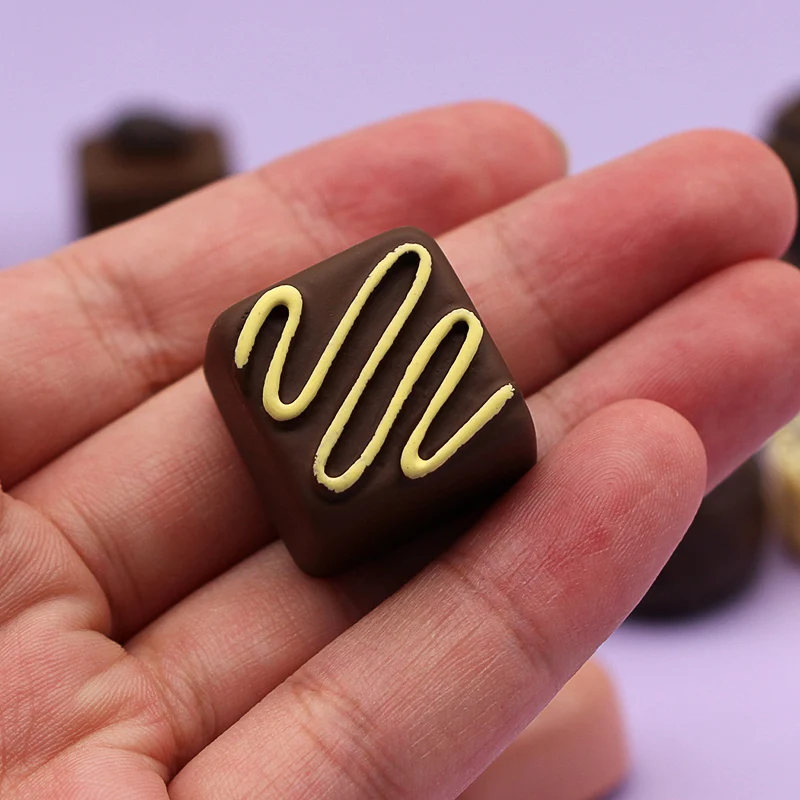 Магниты на холодильник с имитацией еды магниты шоколадные конфеты магнитная 3d