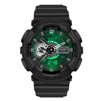 sanda men military watch 50m waterproof man sports g style shock wristwatches fashion man quartz analog digital clock relogio