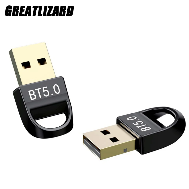 

New Greatlizard Strong Signal Bluetooth Adapter 5.0, Up To 5Mbps Transmission Rate Fit In Desktop Computer Laptop Game Handle