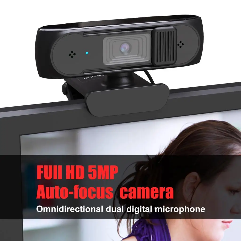 5MP usb-камера с 2 5 K 720P1080P FHD веб-Камера AF светильник коррекции и двумя микрофонами