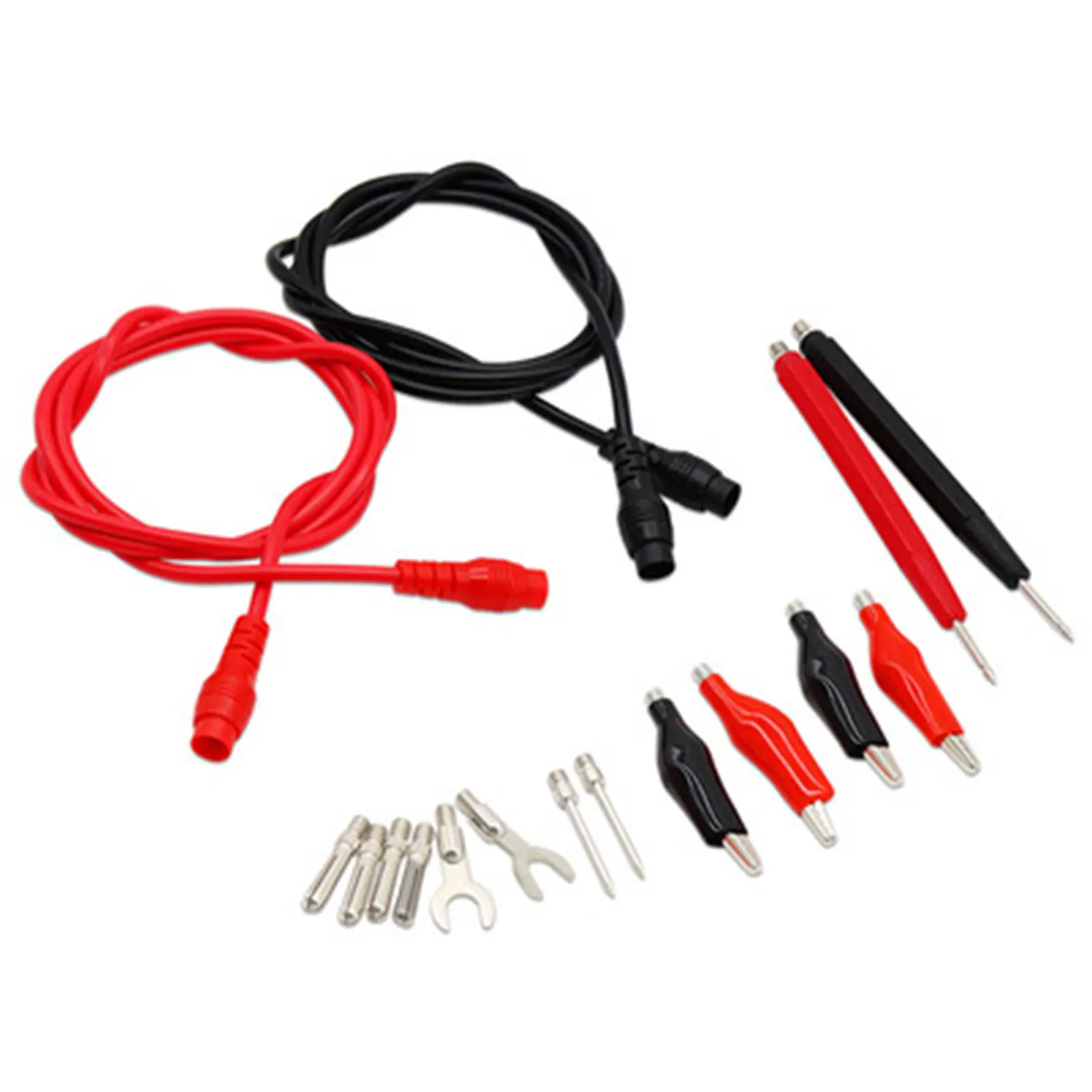 

1000V/20A Digital Multi Meter Test Probe Probes Thin Tip Needle for multimeter Multimeter Tester Voltmeter Universal Test Leads