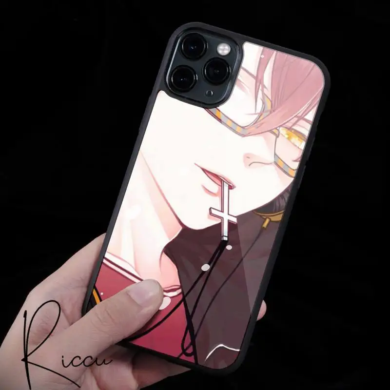 

Popular 707 Mystic Messenger Phone Case Rubber for iPhone 12 11 Pro Max XS 8 7 6 6S Plus X 5S SE 2020 XR 12Mini case
