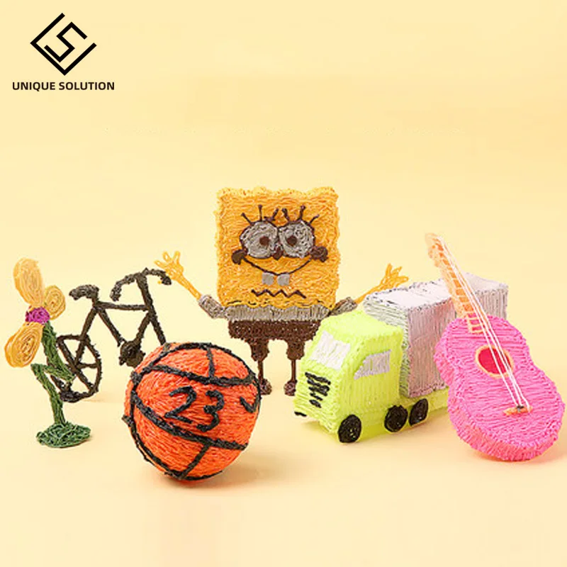 Подарочная 3d ручка со светодиодным экраном для 3D печати сделай сам 100 м пла нить