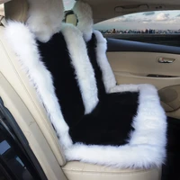 natural sheepskin wool interior accessories warm sheepskin car seat cover
