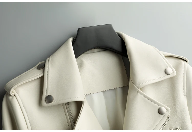 Пальто женское из овечьей кожи на осень/зиму CT007 | Женская одежда