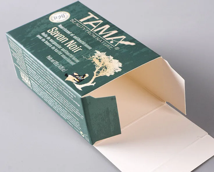 Упаковочная Коробка для мыла с индивидуальным принтом картонная упаковочная