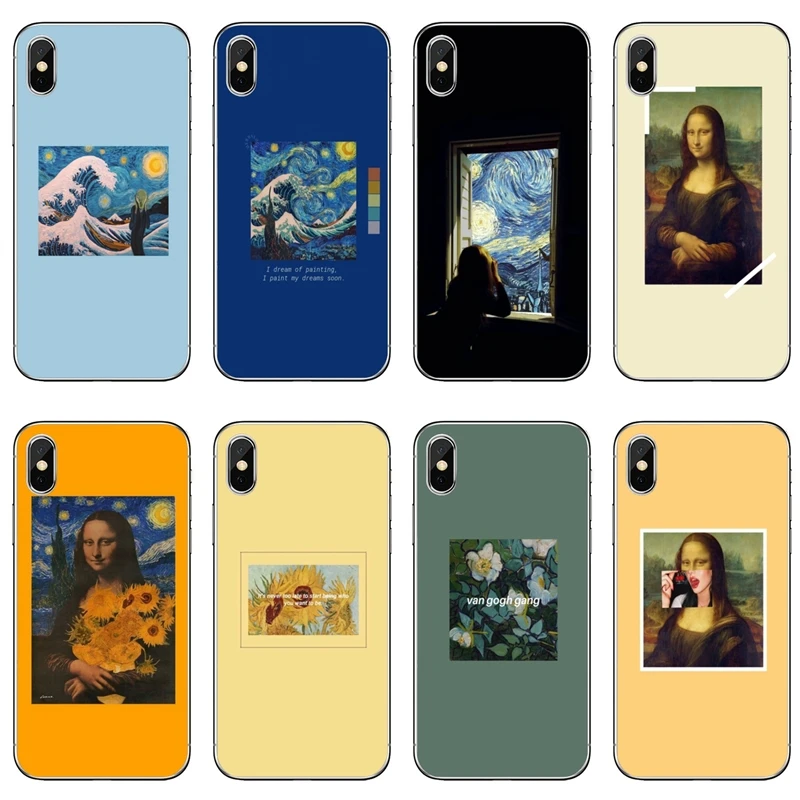 Эстетические Живопись Ван Гога для OnePlus 3t 5T 6T LG G5 G6 G7 Q6 Q7 Q8 Q9 V20 V30 X Мощность 2 3 K4 K8 K10 чехол