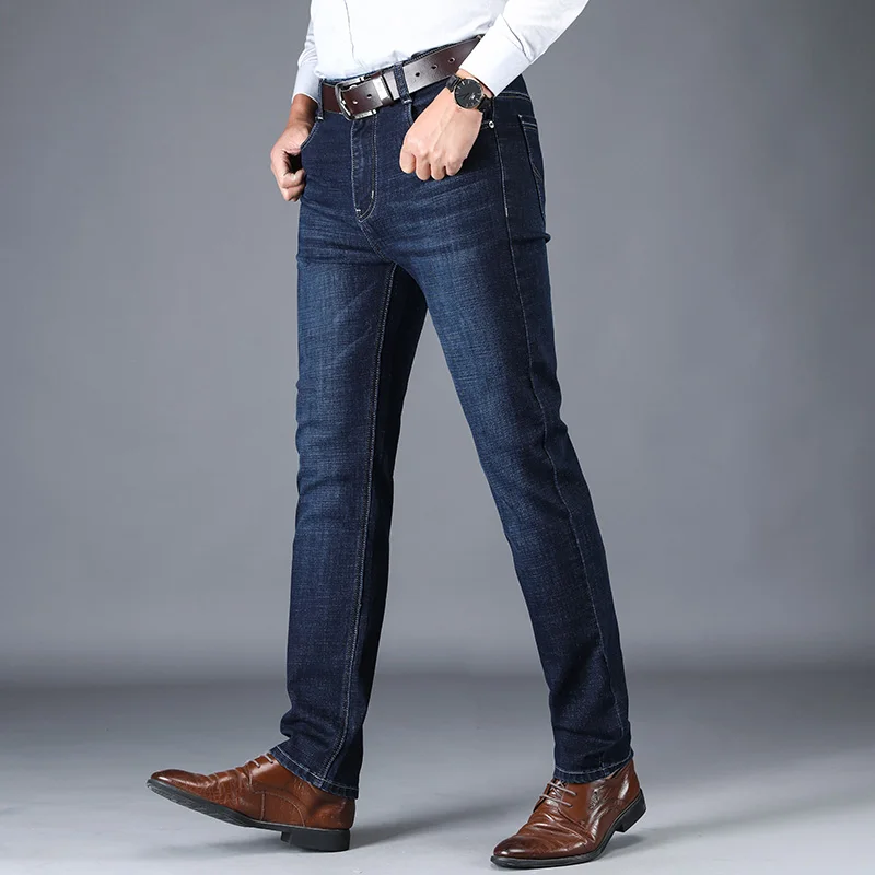 Брюки мужские прямые повседневные 2 цвета 29 42|Мужские джинсы| |