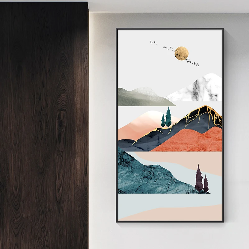 

Искусство пользовательский размер светильник Роскошная гостиная украшения картина с украшением в виде кристаллов, фарфор роспись подвесн...