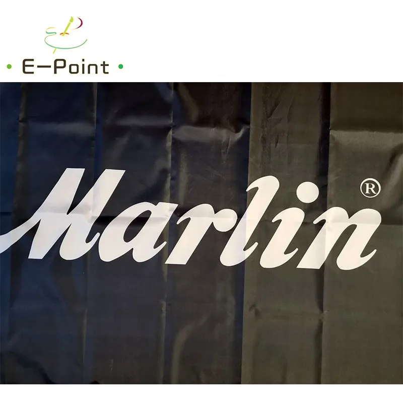 Marlin флаг пистолета 3 фута * 5 футов (90*150 см) размер рождественские украшения для