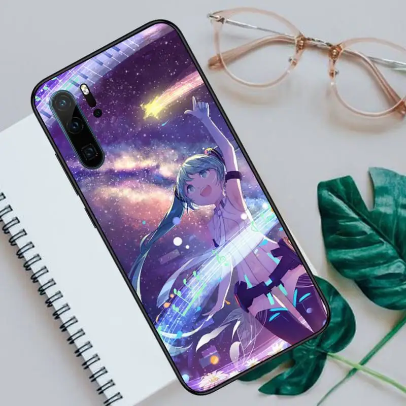 

Cute Miku Anime Hatsune Phone Case For Huawei honor Mate P 9 10 20 30 40 Pro 10i 7 8 a x Lite nova 5t