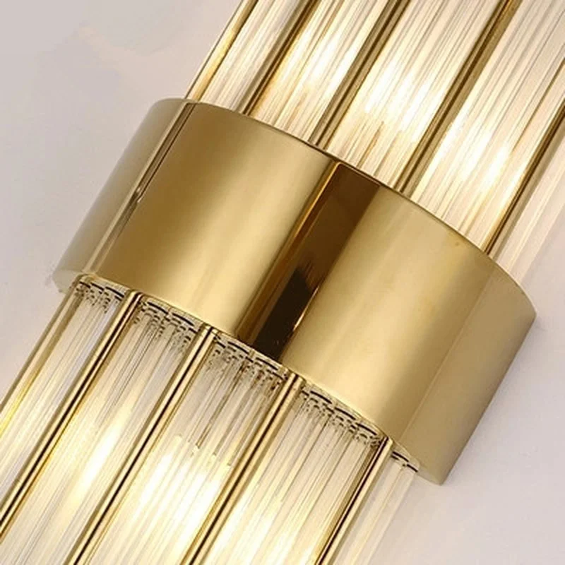 Современное светодиодный ное настенное бра 220 В переменного тока 65 см|Комнатные