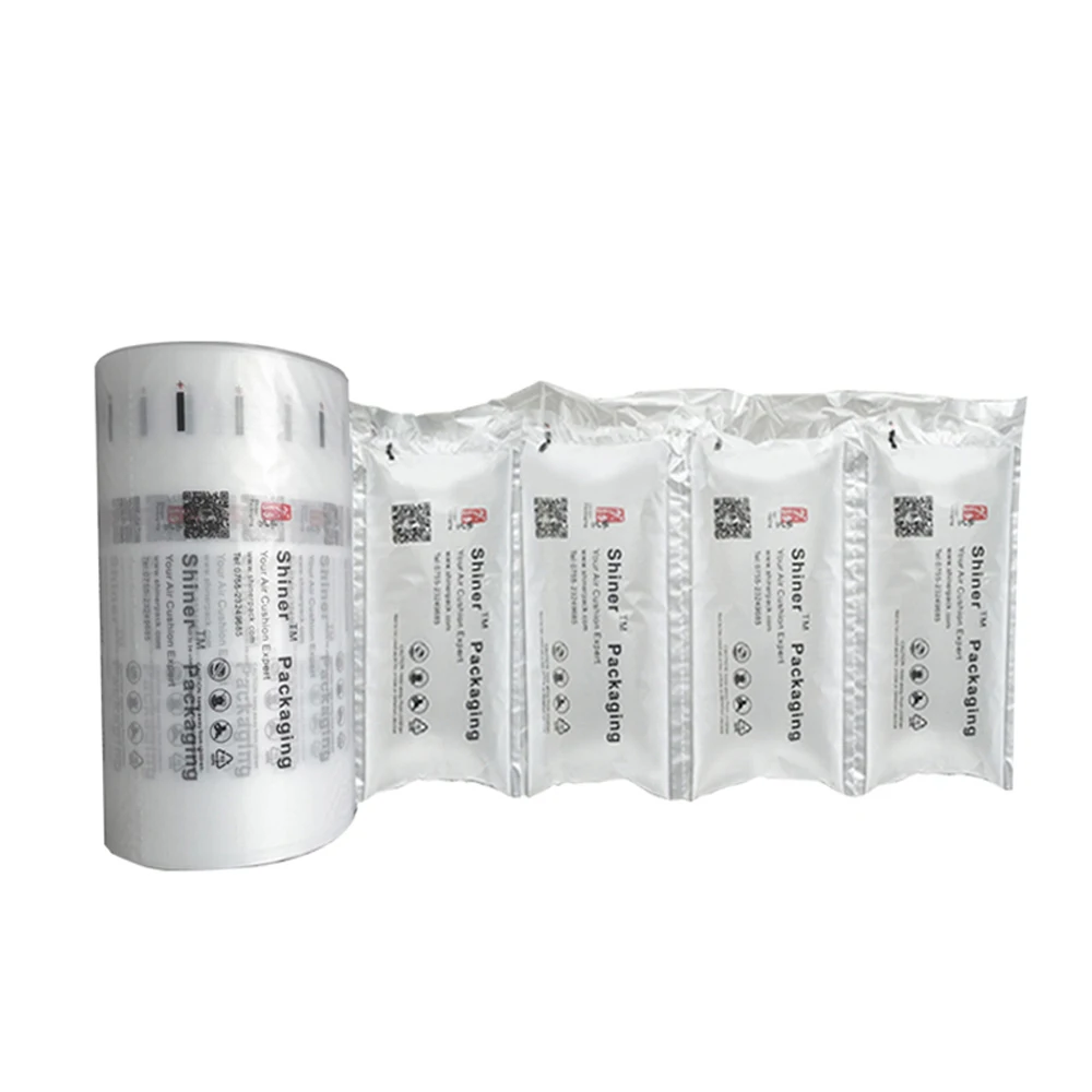 

500M Inflatable Packing FiIm Filling Film Bubble Flm Air Cushion Wrap Bag Roll Film Transportation Fragile Cargoes Custom Logo