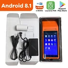 Android 8,1 Мини POS PDA Терминал Wifi Simcard для розничного бизнеса Loyverse POS APP с 58 мм термопринтером BT беспроводной