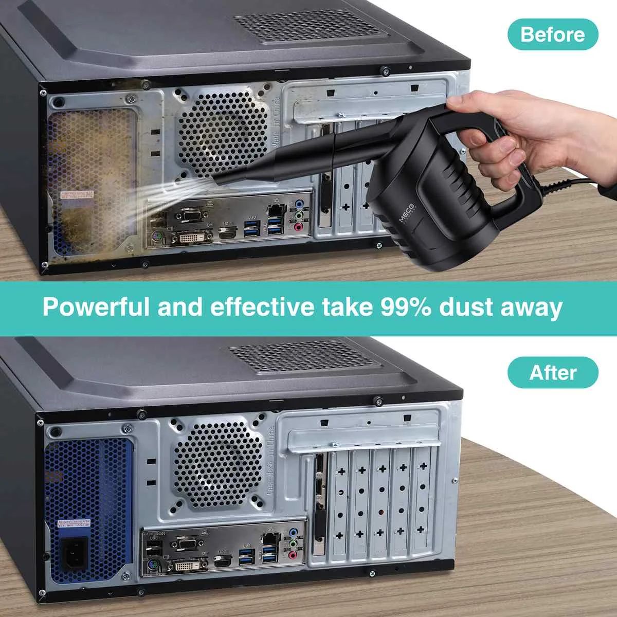 Беспроводная система очистки воздуха 600 Вт инструмент для чистки компьютера