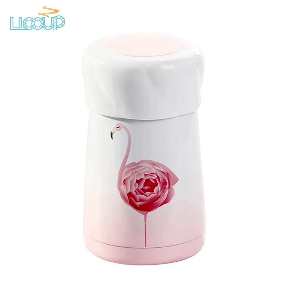 Фламинго Роза изоляционная кружка для путешествий розовая двойная стена 304