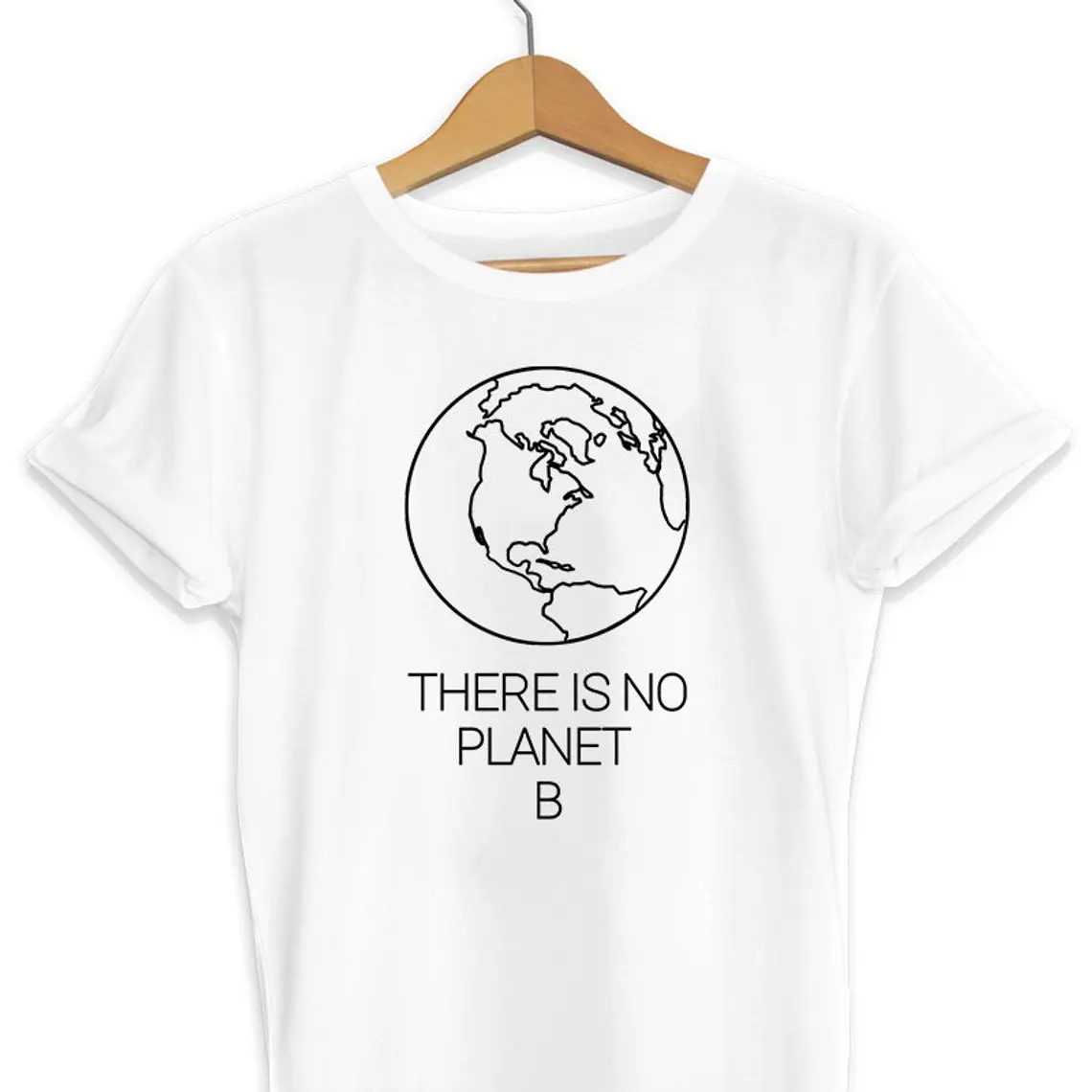 Там нет планеты B Графические футболки Женская Летняя мода сохранить Землю