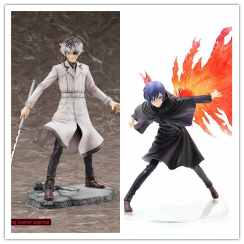 

24 см японское аниме Токийский Гуль фигурка игрушка тоука Кирисима 1/8 ARTFX J Токийский Гуль огненные крылья ver. ПВХ экшн-фигурки модели игрушки