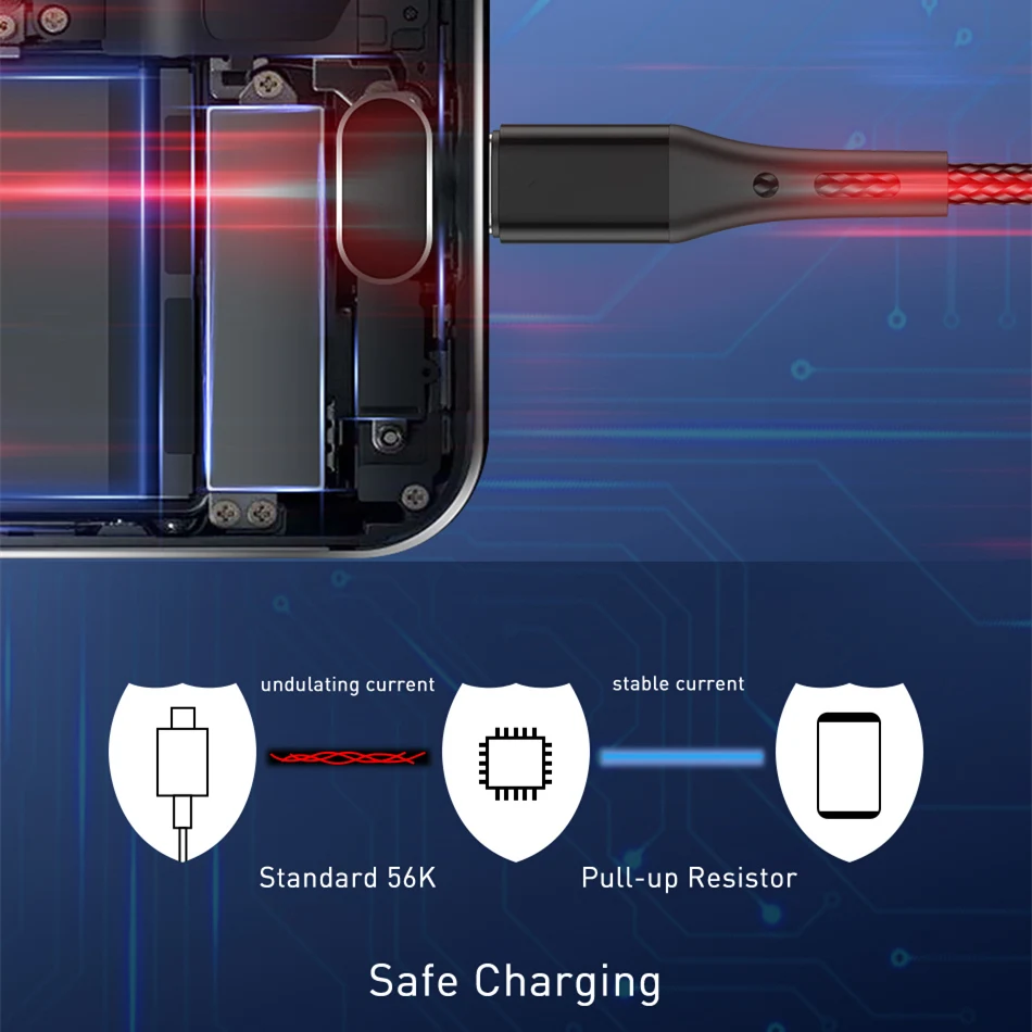 QC4.0 быстрое зарядное устройство USB Type C для USB-C 3A 60 Вт зарядный кабель передачи