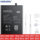 NOHON BM47 BM46 BN43 BN41 BN31 BM22 BM36 BM3B BM3E батарея для Xiaomi CC9 Mix 3 2 Mi band для девочек от 5 до 8 лет 9 SE Pro Lite 4C 5S Max 5X Redmi 4X 3X