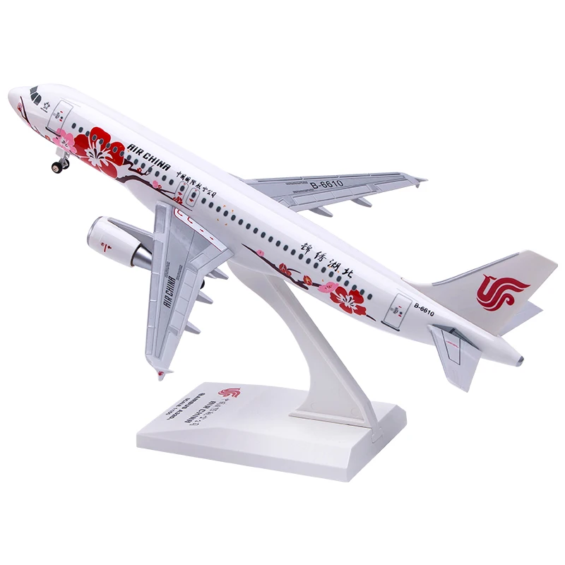 Собранные Самолеты Модель Аэробус A320 воздуха Китая Хубэй великолепный картина