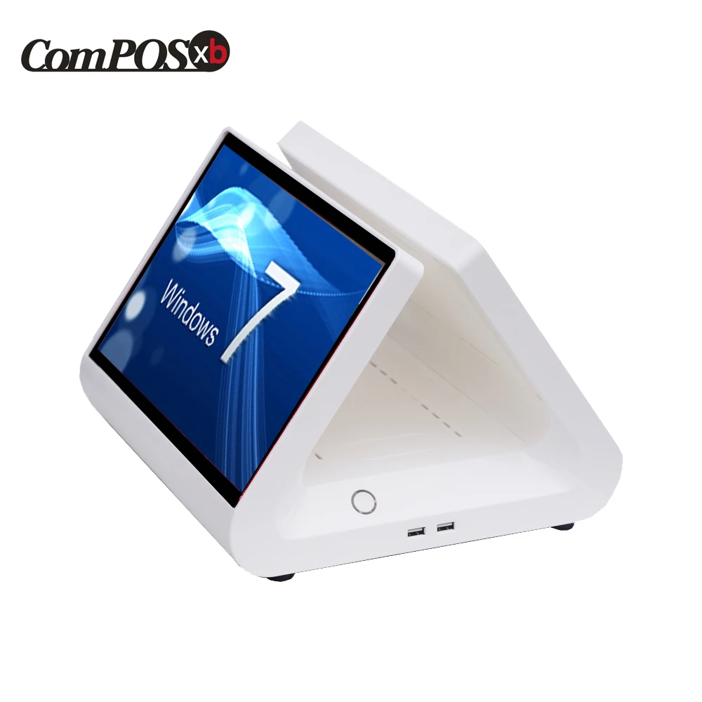 Windows POS системы емкостный сенсорный терминал 12 дюймов точка продажи EPOS все в одном