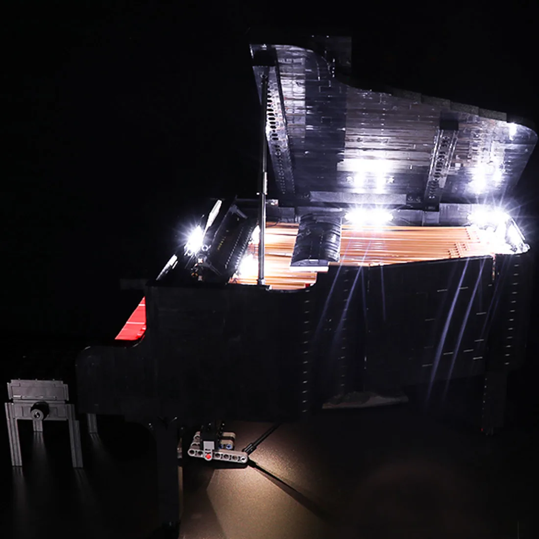 

Building Blocks LED Lighting Kit for Piano 21323 (Only LED Light, No Block Kit)