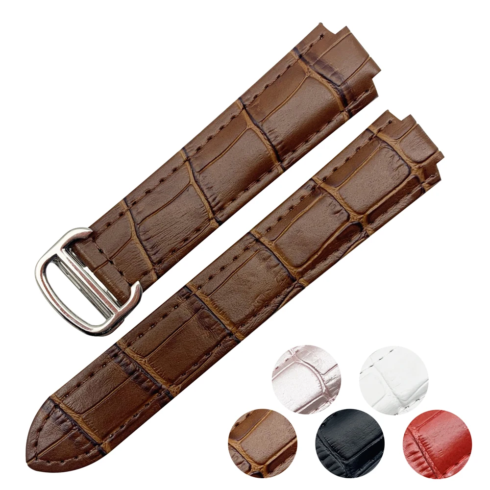 

Genuine Leather Watch band for Ballon Watch Strap Band Bracelet And Folding Clasp Men Women Watchband 9mm 11mm 12mm