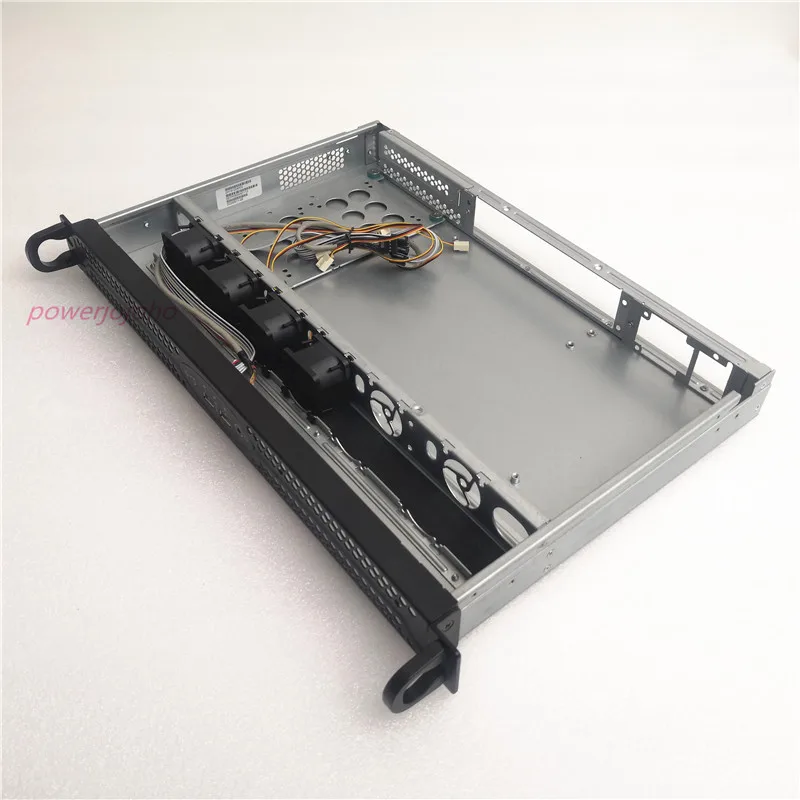 19-дюймовый монтажный шасси сервера 1U короткий чехол для компьютера TP1U300 с 300 Вт