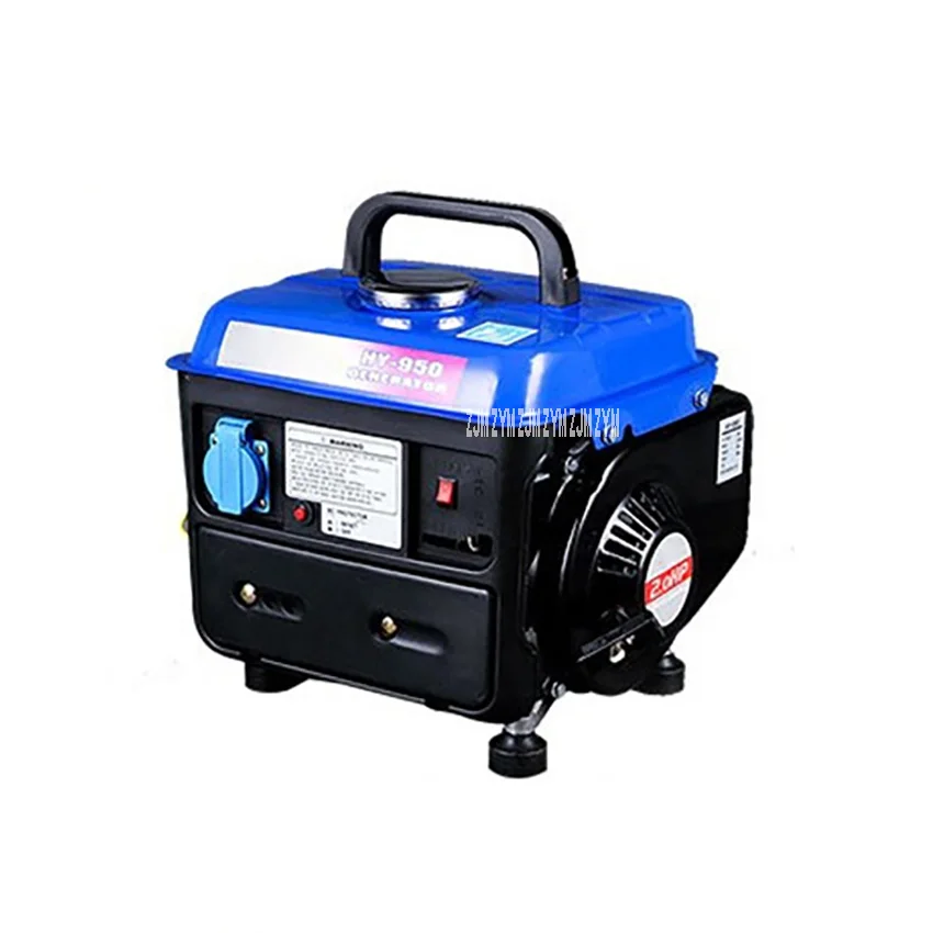 HY 950 Высококачественный ручной малошумный мини бензиновый двигатель генератор
