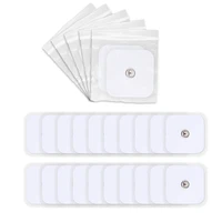 10pcs tens electrode pads massage patches self adhesive replacement for ems tens unit massagers machine physiotherapy massager