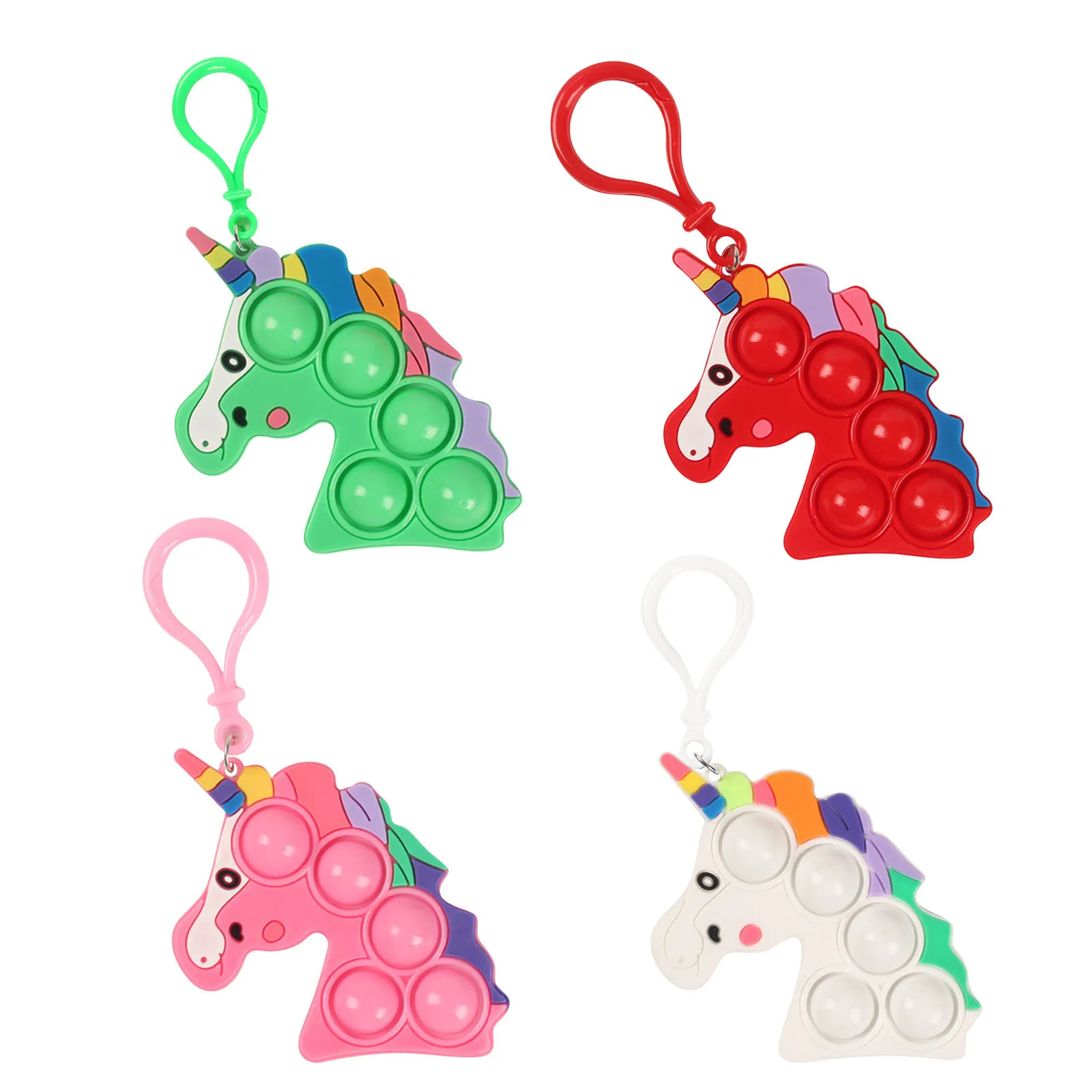 Недорогие мини-игрушки-ерунды с пузырьками сенсорные игрушки-ерунды брелок