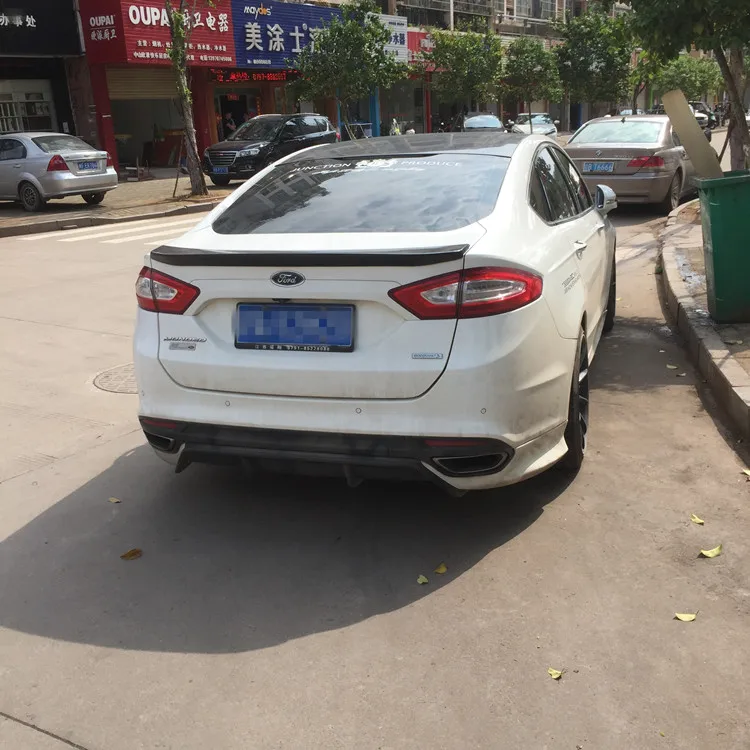 Для Ford Mondeo Спойлер ABS Материал заднее крыло автомобиля праймер спортивный
