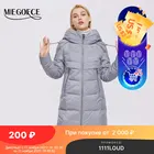 MIEGOFCE 2021 зимнее женское длинное свободное повседневное удобное пальто куртка в русском стиле модная простая хлопковая куртка D21830