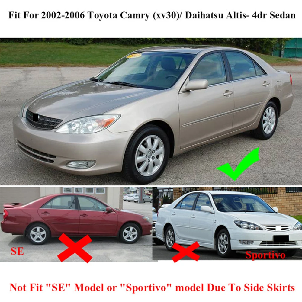 Для Toyota Camry XV30 2002 2006 Брызговики Daihatsu Altis передние и задние брызговики 2003 2004 2005|mud