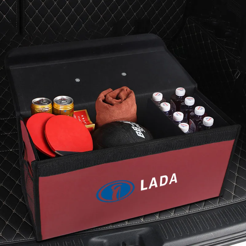 1 шт. Кожаный Автомобильный багажник коробка для хранения большой складной